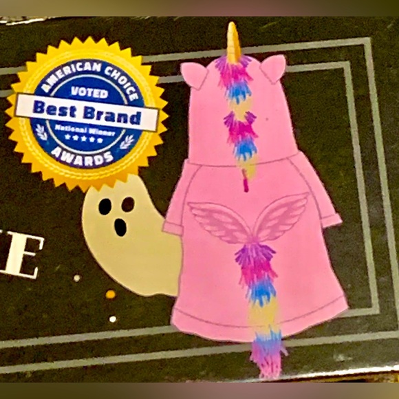 Pink Unicorn 🦄 Hoodie Dog Pet Halloween Costume Size Medium M NEW NWT - Picture 3 of 7